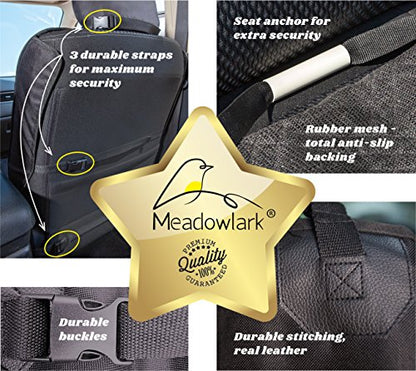 Meadowlark Funda de asiento de coche para perro para asiento