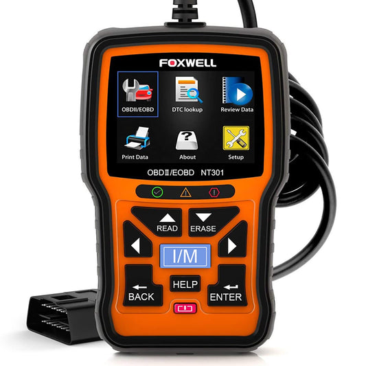FoXWELL NT301 OBD2 escáner profesional mejorado OBDII lector