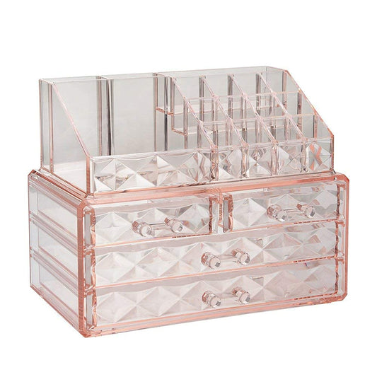 Cajas de joyería y cosméticos con soporte para brochas – Cub