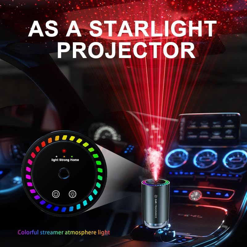 Difusor de coche, ambientador inteligente para automóvil, di
