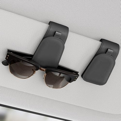 Sotfamily Soporte para lentes de sol para visera de automóvi