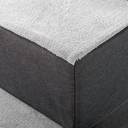 Zinus - Escalera fácil para mascotas de 2 peldaños/ Rampa pa