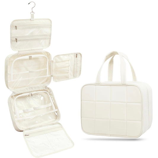 Neceser de viaje para mujer, bolsa de aseo colgante de viaje
