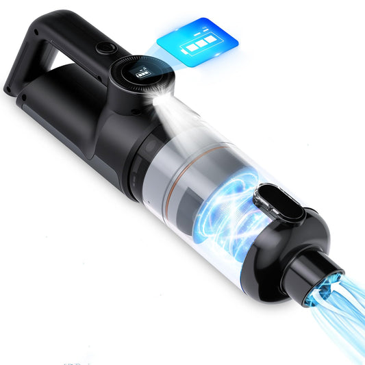 Handheld Car Vacuum Cleaner, 21000PA Powerful Suction, Cordl