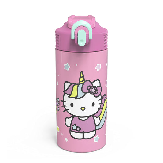 Zak Designs - Botella de agua para niños con aislamiento al