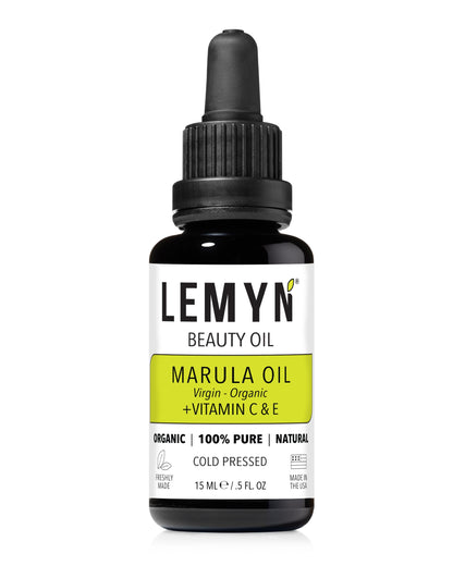 Aceite facial de marula virgen | sobrealimentado con vitamin