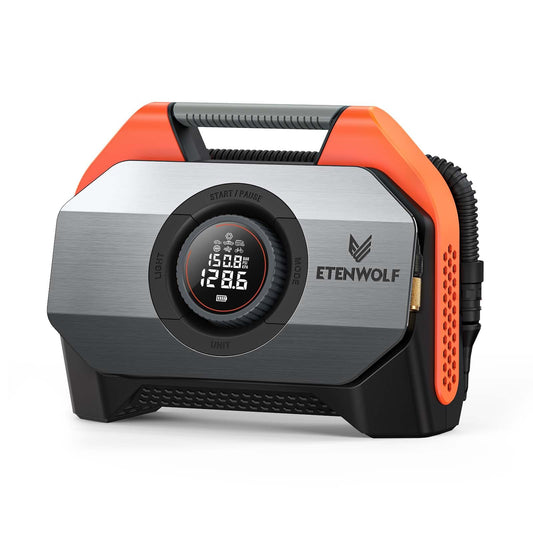 ETENWOLF VORTEX S6 - Inflador de neumáticos, compresor de ai