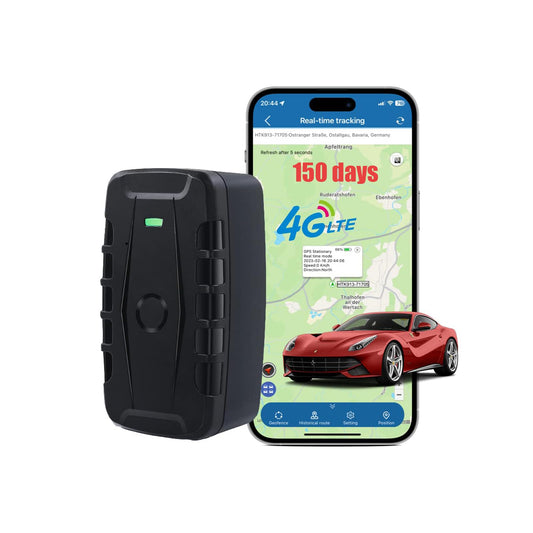 Rastreador GPS para vehículos, batería de larga duración de
