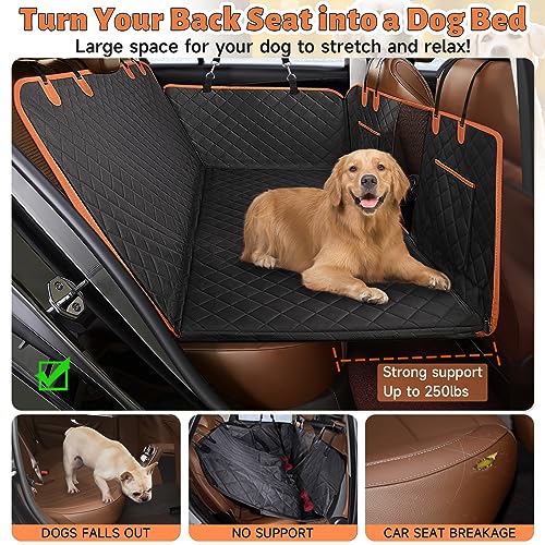 Extensor de asiento trasero para perros, funda de asiento du
