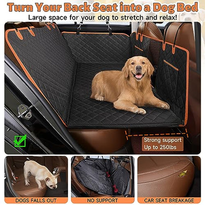 Extensor de asiento trasero para perros, funda de asiento du