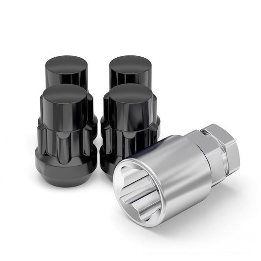White Knight 40400SBK (cromo negro) 1/2 "-20 roscas tipo cas