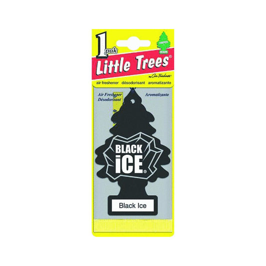 Ambientador de auto Little Tree de Car Freshener - Black Ice