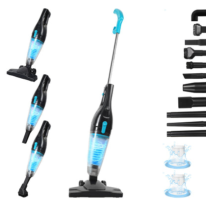 Intercleaner Aspiradora con cable, potente succión de 15 KPa