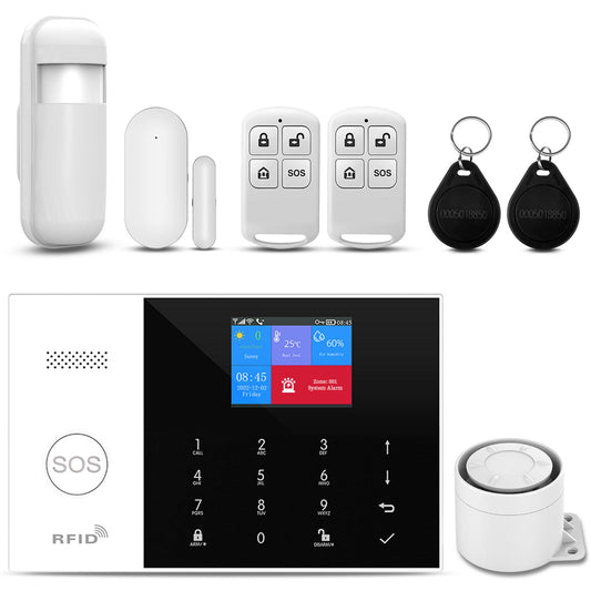 Sistema de alarma inalámbrico para el hogar, kit de 8 piezas