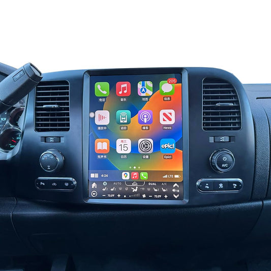 Radio de coche de 12.1 pulgadas para Chevrolet Silverado GMC