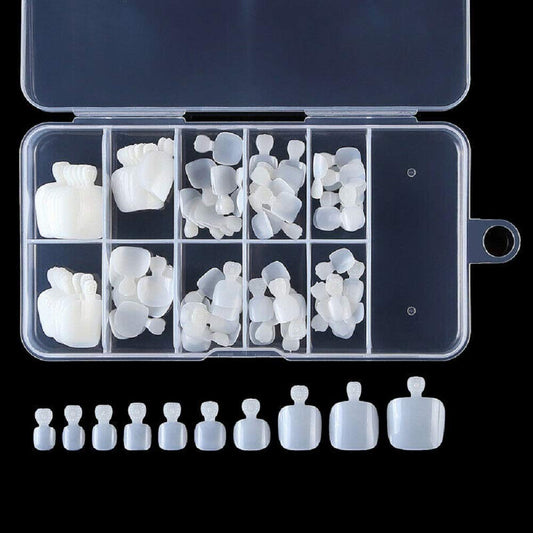 YIMART Juego de 100 puntas de uñas postizas para decoración