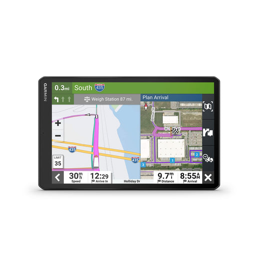 Garmin dēzl™ OTR1010, navegador GPS para camiones extra gran