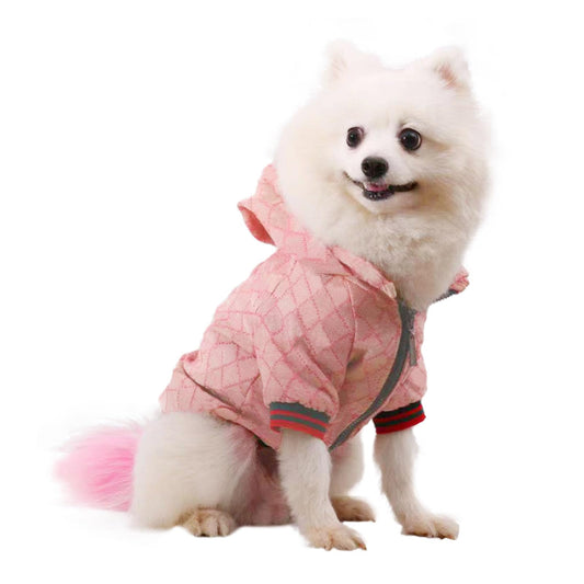 Sudadera con capucha para perro, ropa de lujo para perros, c