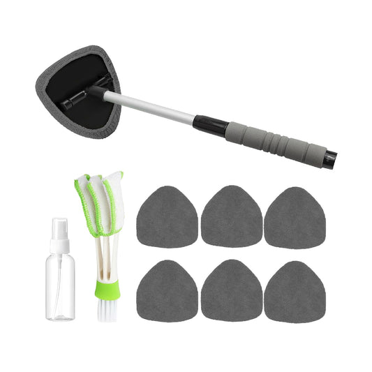 9PCS Car Windshield Cleaner Tool, Vehicle Window Cleaning Ki