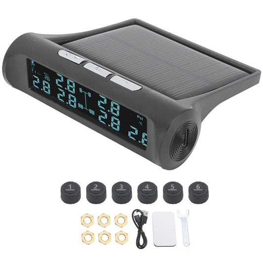 Sistema de monitoreo de presión de neumáticos, USB y sistema