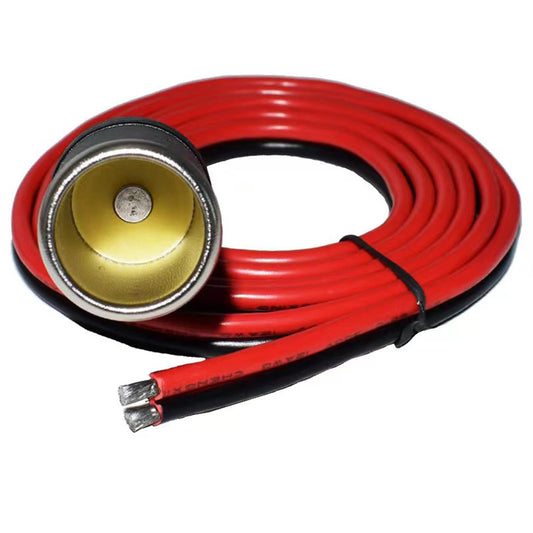 Cable de extensión para encendedor de cigarrillos hembra de
