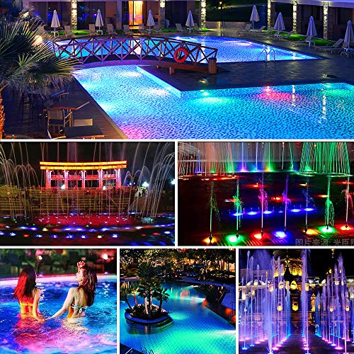 10W 12V RGB LED estanque - 900LM IP67 impermeable foco exter