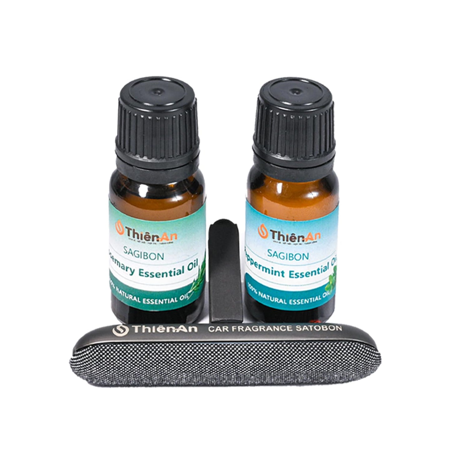 THIEN AN - Juego de ambientadores para automóvil, aroma a ro