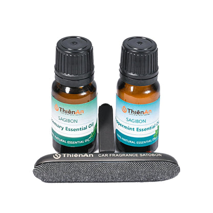 THIEN AN - Juego de ambientadores para automóvil, aroma a ro