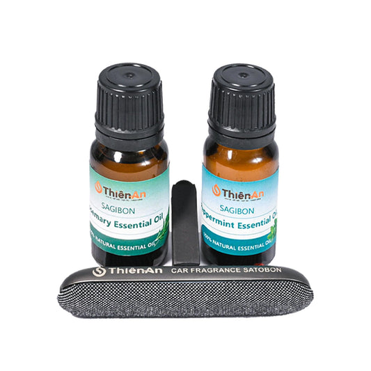 THIEN AN - Juego de ambientadores para automóvil, aroma a ro