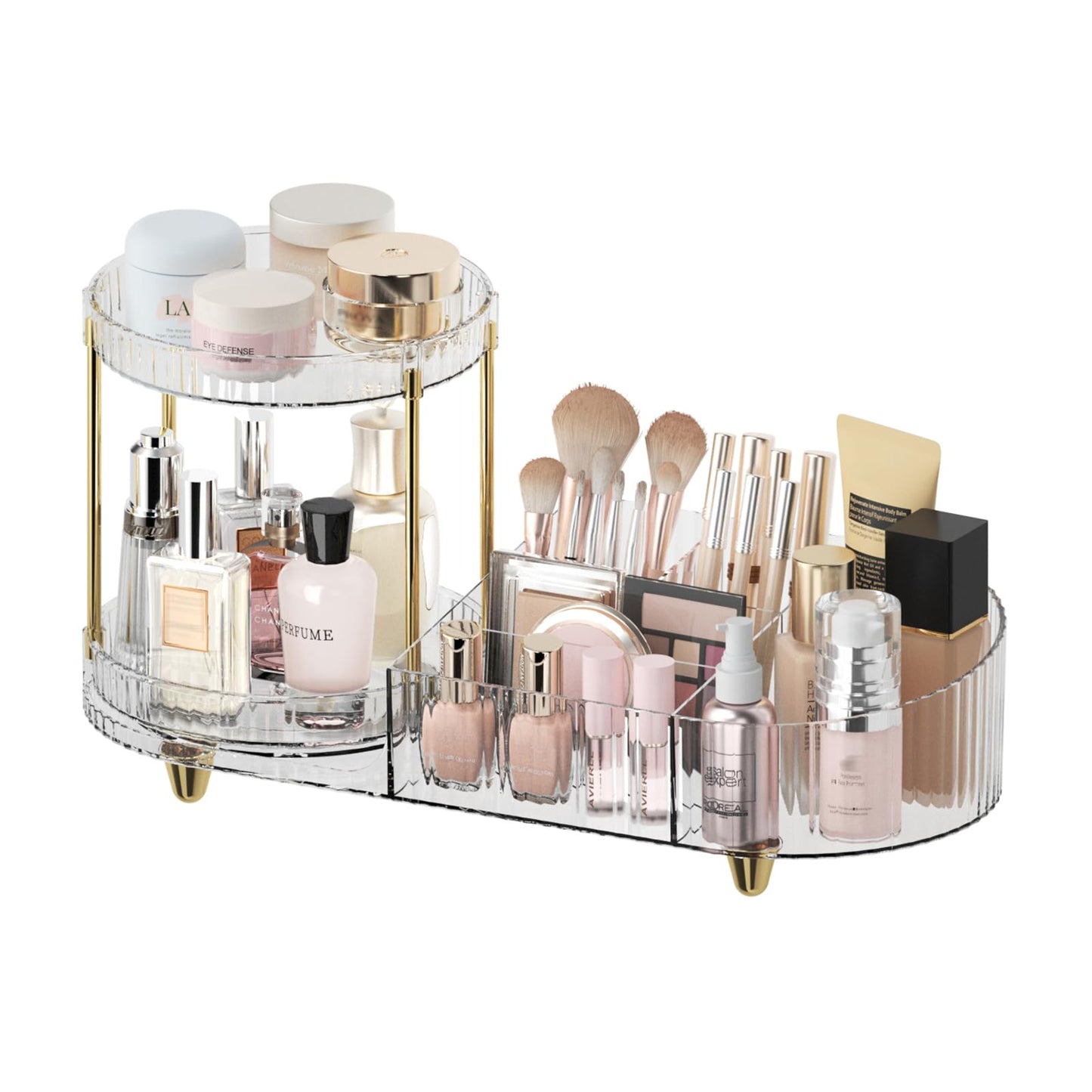 Organizador de maquillaje para tocador, bandeja de perfume g