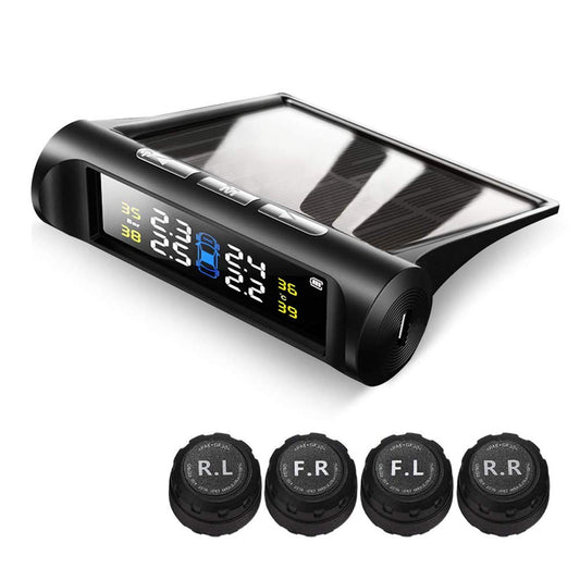 VAOYAO Sistema de monitoreo de presión de neumáticos TPMS, s