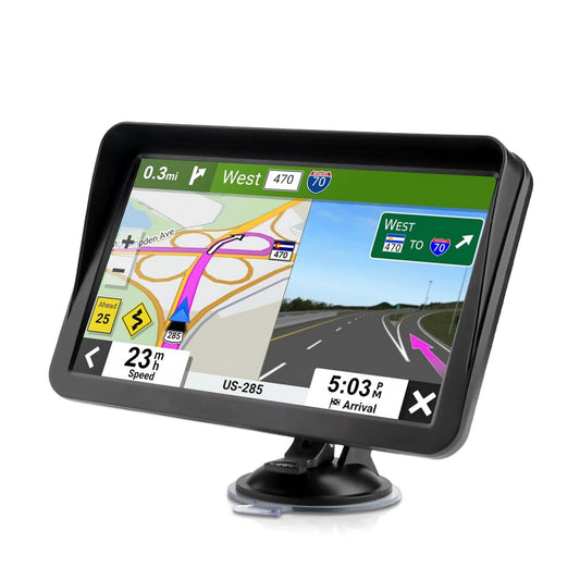 Navegador GPS para automóvil, mapa más reciente de 2025, pan
