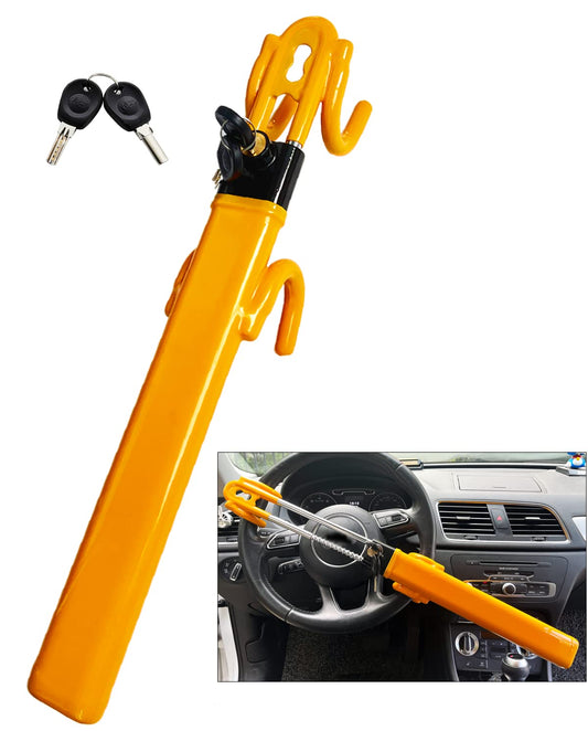 Dodomes Cerradura para volante antirrobo y resistente, dispo