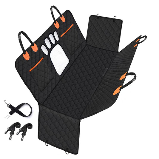 CBBPET Funda de asiento de coche para mascotas 100% impermea