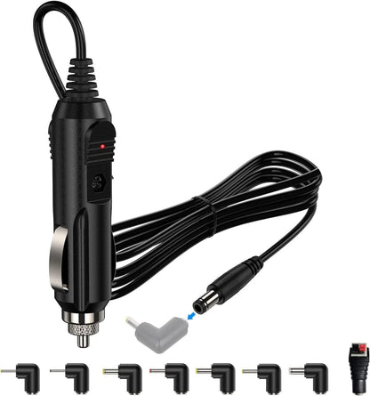 Cargador de coche de 12 V 2 A, cable de alimentación univers