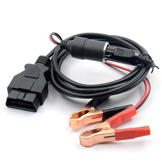 VSTM OBD II, cable de alimentación para banco de datos de EC