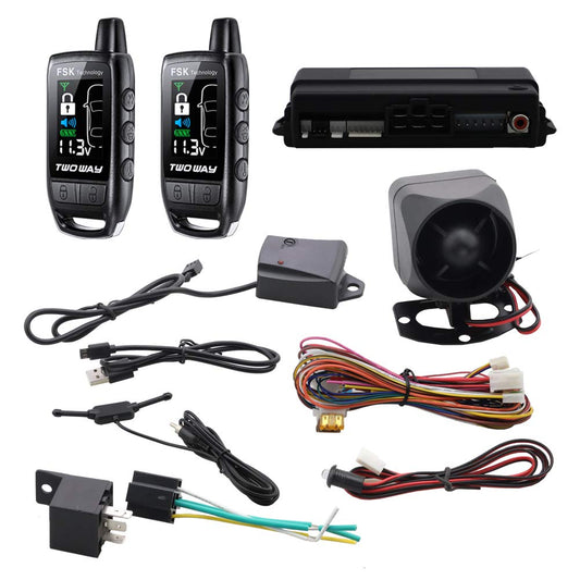 EASYGUARD EC206-B Sistema de alarma de coche de 2 vías con L