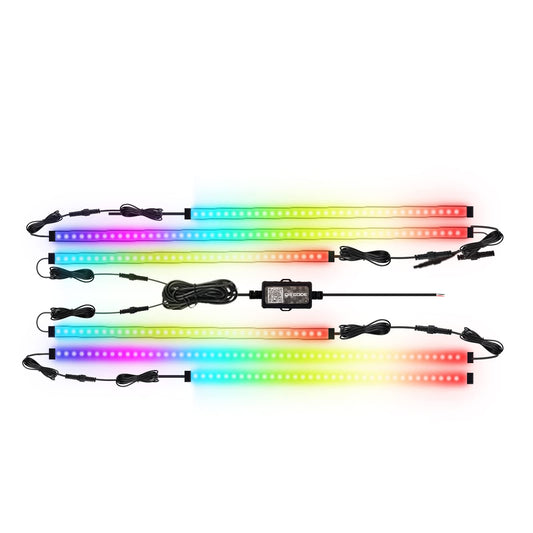 Tira de luces LED Bluetooth mejorada con 212 modos de persec