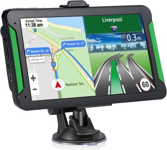 Navegación GPS para coche, camión, RV, navegador GPS con 7 p