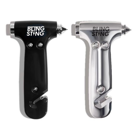 BLINGSTING Martillo de escape de emergencia para automóvil,