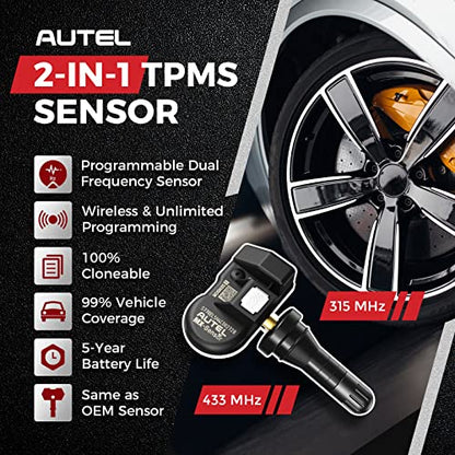 Autel TPMS Sensor 2 en 1 MX-Sensor 315 MHz + 433 MHz Press-i