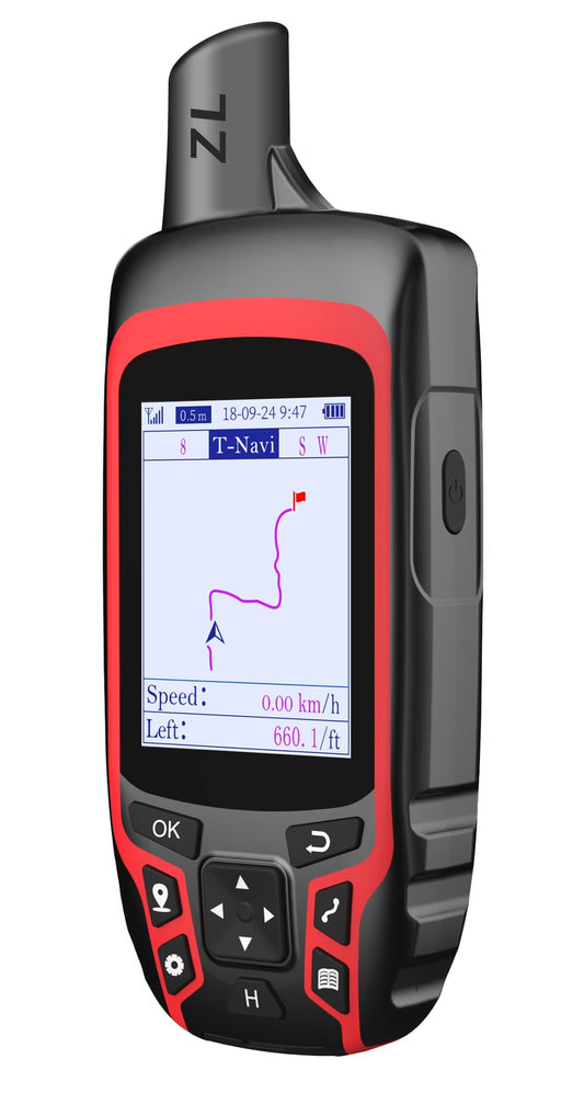 GPS de mano A6 para senderismo, soporte Multi-GNSS, navegado