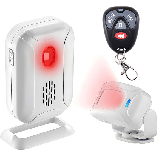 GREENCYCLE Timbre con sensor de puerta, timbre de puerta con
