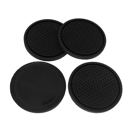 Juego de 4 posavasos universales para automóvil, 2-3/4 pulga