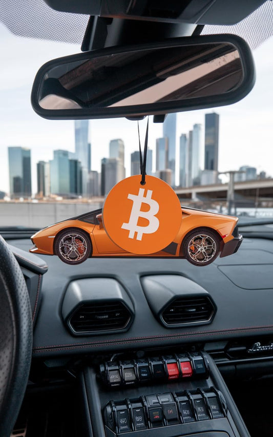 Los ambientadores de coche Bitcoin viajan con estilo con Bit
