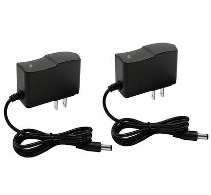 2 adaptadores de fuente de alimentación de 5 voltios 2A CC 4