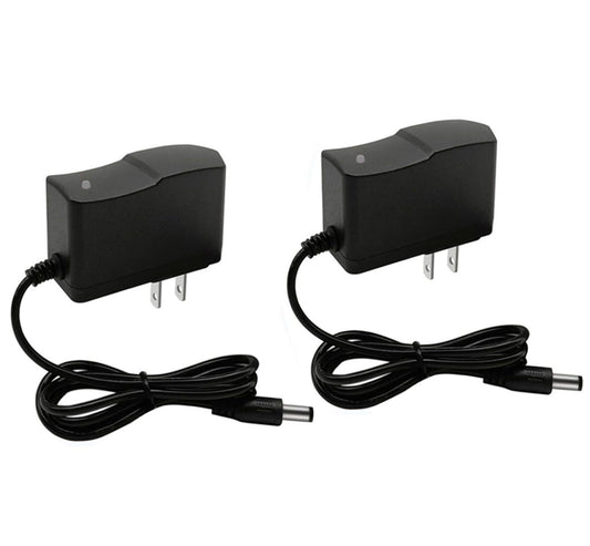 2 adaptadores de fuente de alimentación de 5 voltios 2A CC 4