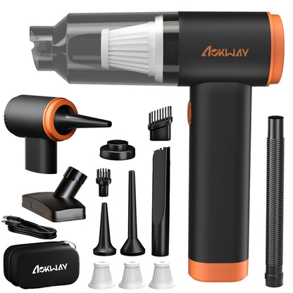 aokway Aspiradora portátil inalámbrica de 20000 PA potente s