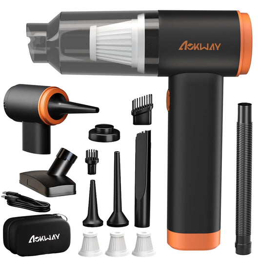 aokway Aspiradora portátil inalámbrica de 20000 PA potente s