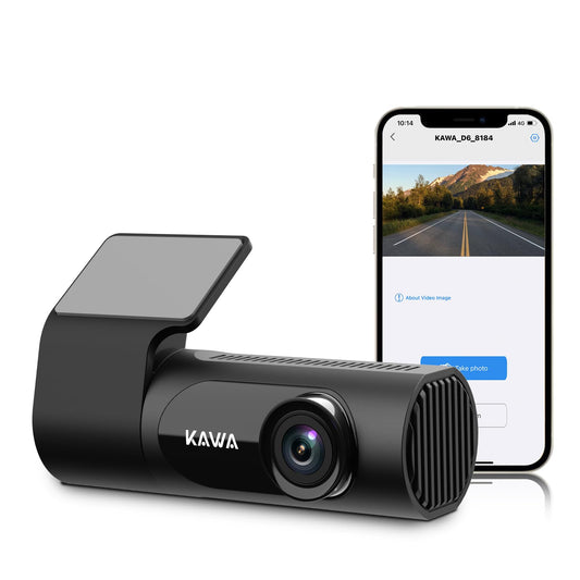 KAWA Dash Cam 2K, cámara WiFi para tablero de automóviles 14